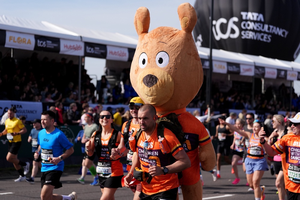 Runners raised money for charity, with some going the extra mile in fancy dress (Ben Whitely/PA) (PA Wire)