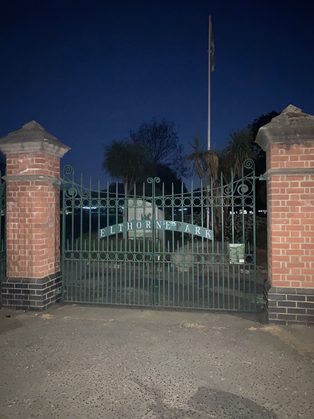 Officers were called to Elthorne Park in Ealing just before 4.30pm on Saturday (Jordan Reynolds/PA) (PA Wire)