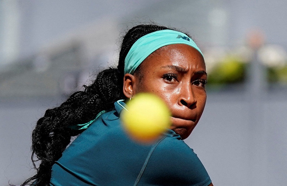 Gauff will hope to recover in time for her fourth-round clash against 13th seed Linda Noskova (Reuters)