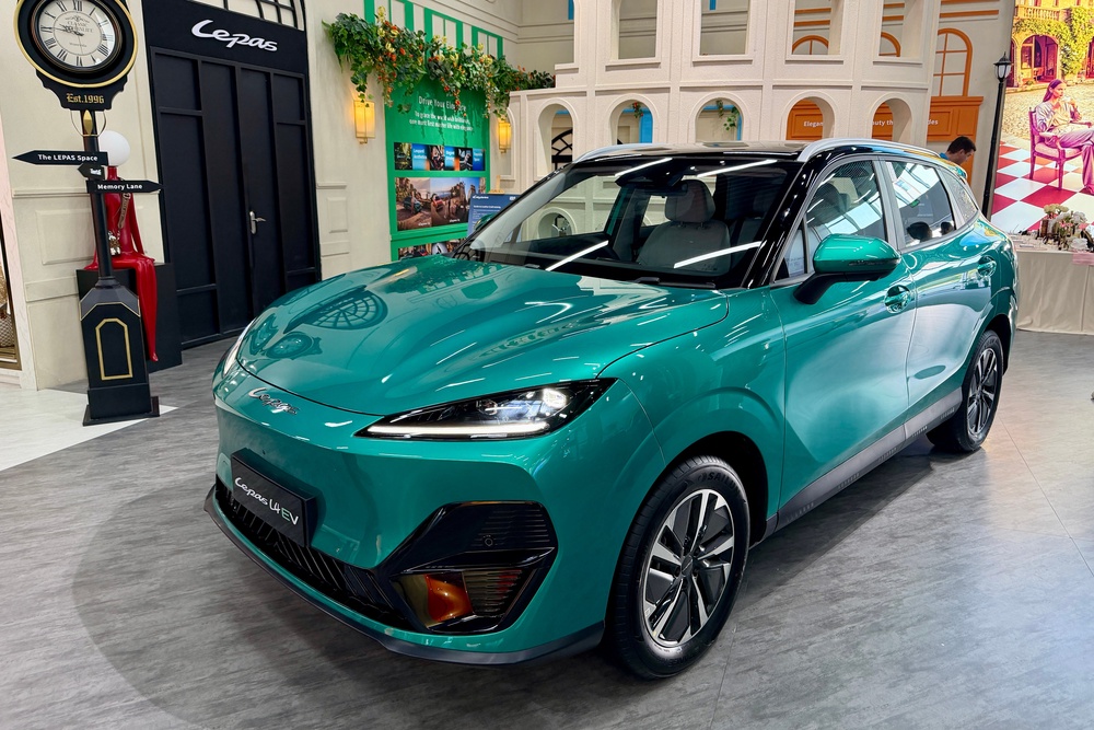 The new Lepas L4 will be the third SUV from the new Chery Group brand to arrive in the UK (Steve Fowler)