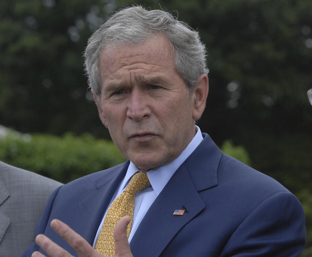 Former US president George W Bush in 2008 (Stephen Wilson/PA) (PA Archive)