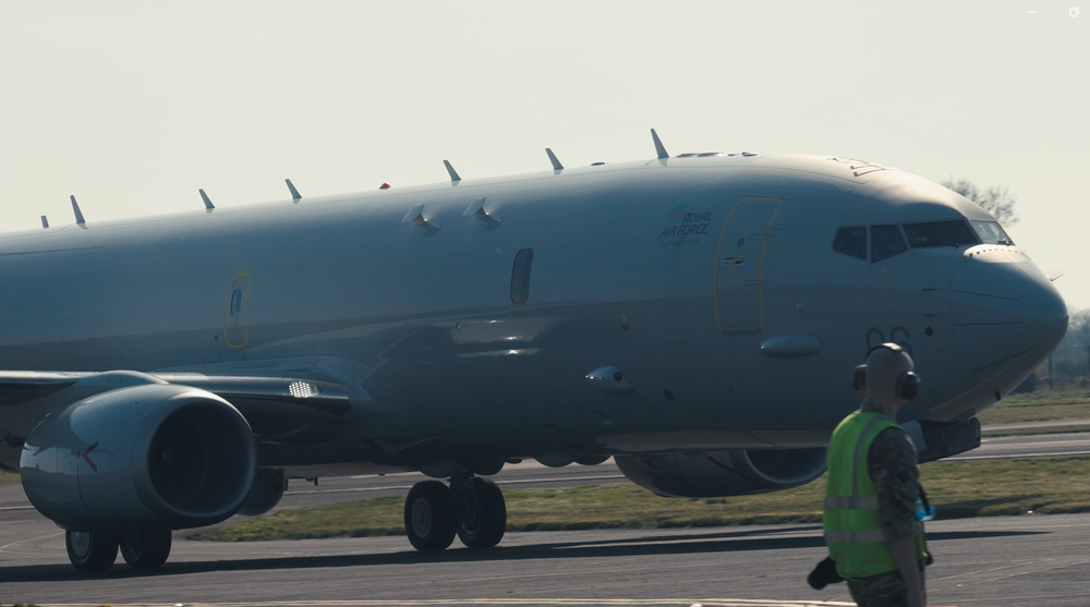 The RAF’s P-8 Poseidon was in Northern Ireland last week for a joint exercise with the Coastguard and RNLI/ (RAF/PA)
