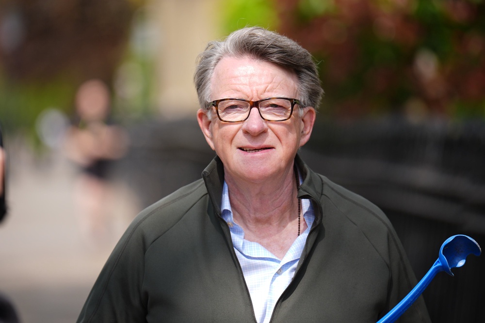 The vetting procedure over Lord Peter Mandelson’s appointment as ambassador to the US is under scrutiny (James Manning/PA) (PA Wire)