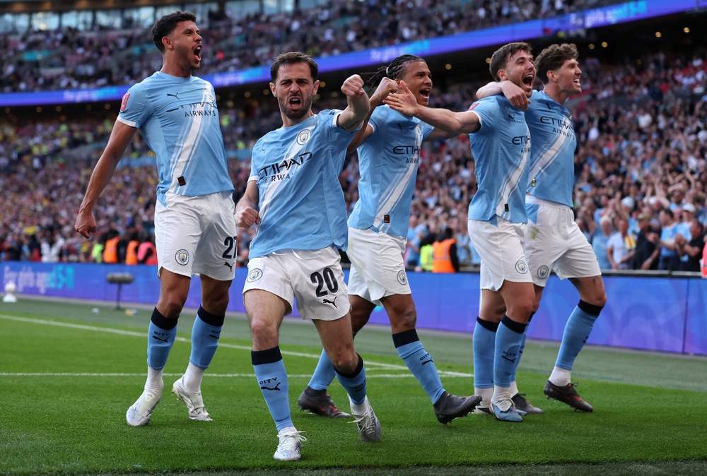 Man City have reached a fourth consecutive FA Cup final (Getty)