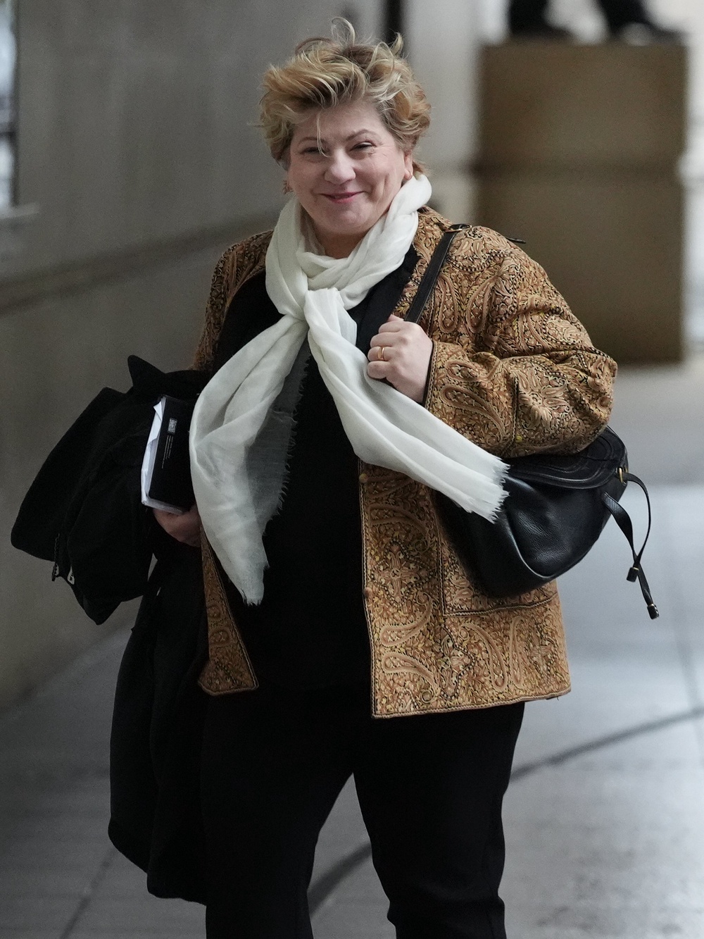 Labour chairwoman of the Commons Foreign Affairs Committee Dame Emily Thornberry said the move was timed to cause damage ahead of the May elections (Jonathan Brady/PA) (PA Wire)