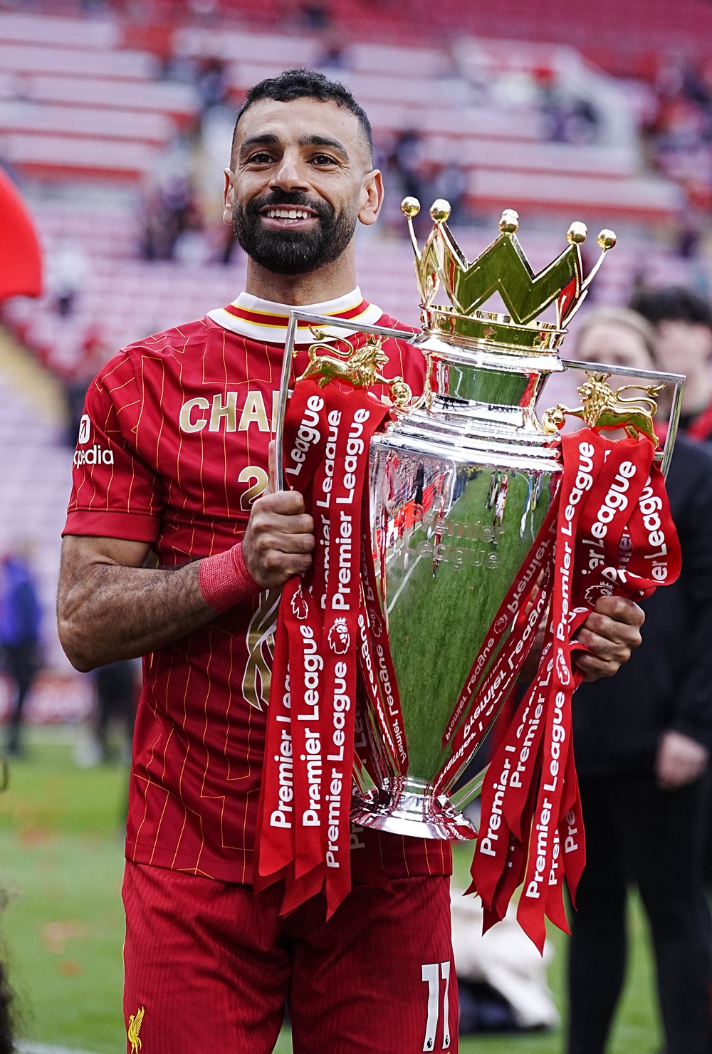 Mohamed Salah was won two Premier League titles with Liverpool (Peter Byrne/PA). (PA Archive)