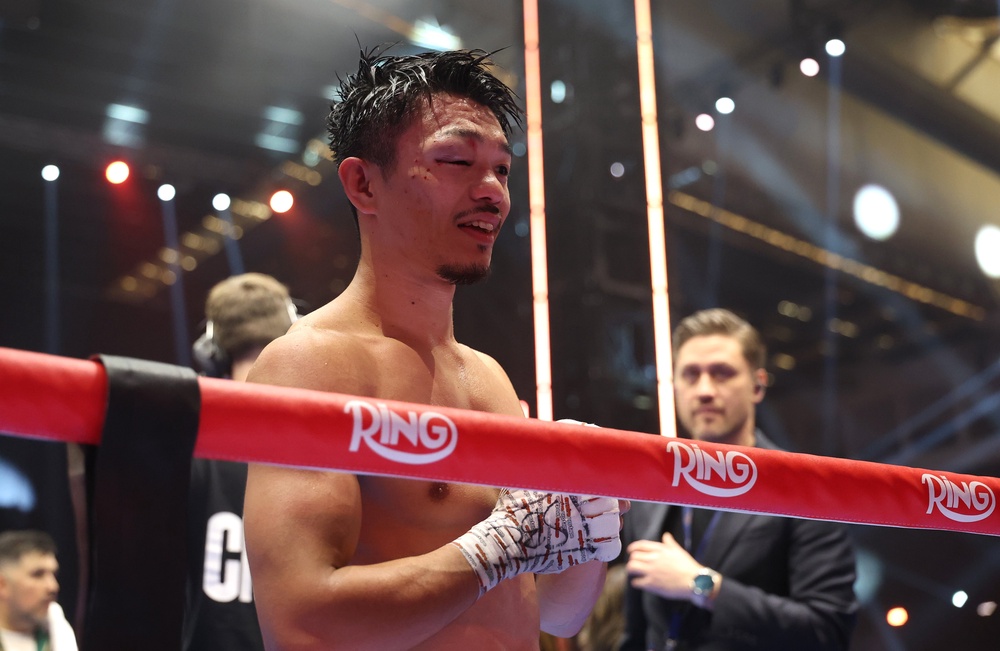 Nakatani survived considerable damage to edge past Sebastian Hernandez Reyes in December (Getty)
