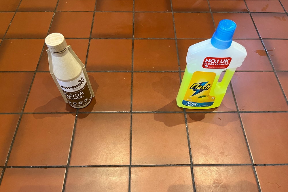 The floor cleaner removed dried-on spills and greasy residue (The Independent)