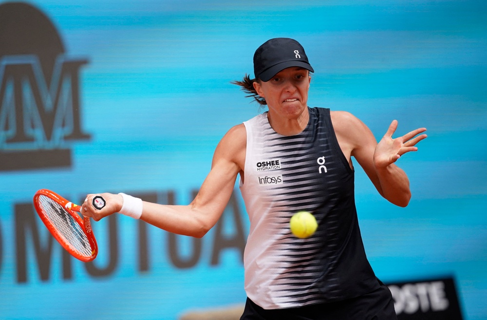 Iga Swiatek indicated she would not be in favour of boycotting Grand Slam tournaments (Reuters)
