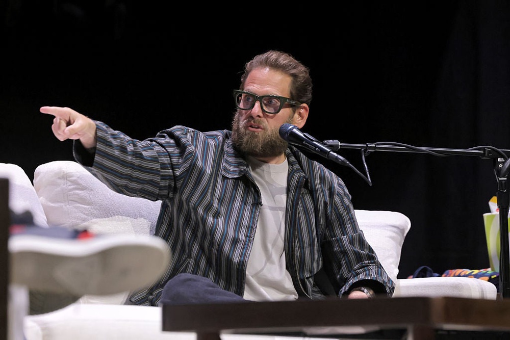 Hill appeared on the 'Smartless' podcast, where he spoke about his experience on ‘I Heart Huckabees’ (Getty Images for SiriusXM)