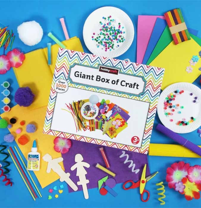 Hobbycraft’s Giant Box of Craft kit (International Ban Asbestos Secretariat/PA) (PA Media)