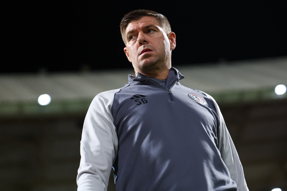 Steven Gerrard has been out of work since leaving Al-Ettifaq in 2025 (Getty)