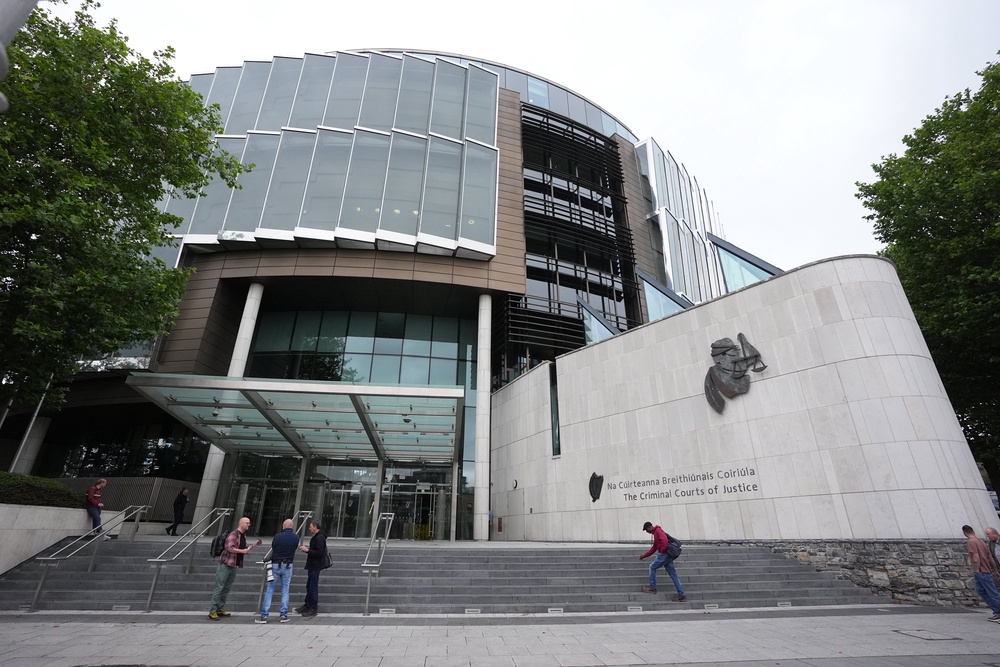 The hearing is taking place at the Criminal Courts of Justice in Dublin (Niall Carson/PA) (PA Archive)