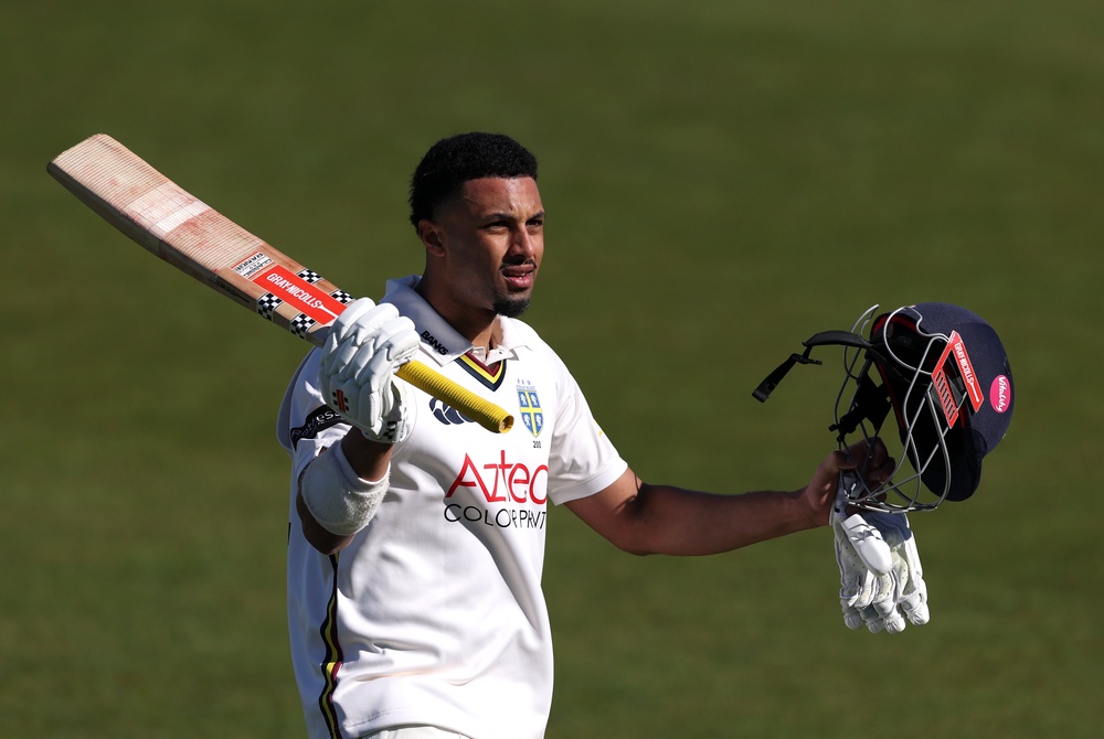 Emilio Gay pressed his case with another hundred for Durham (Getty)