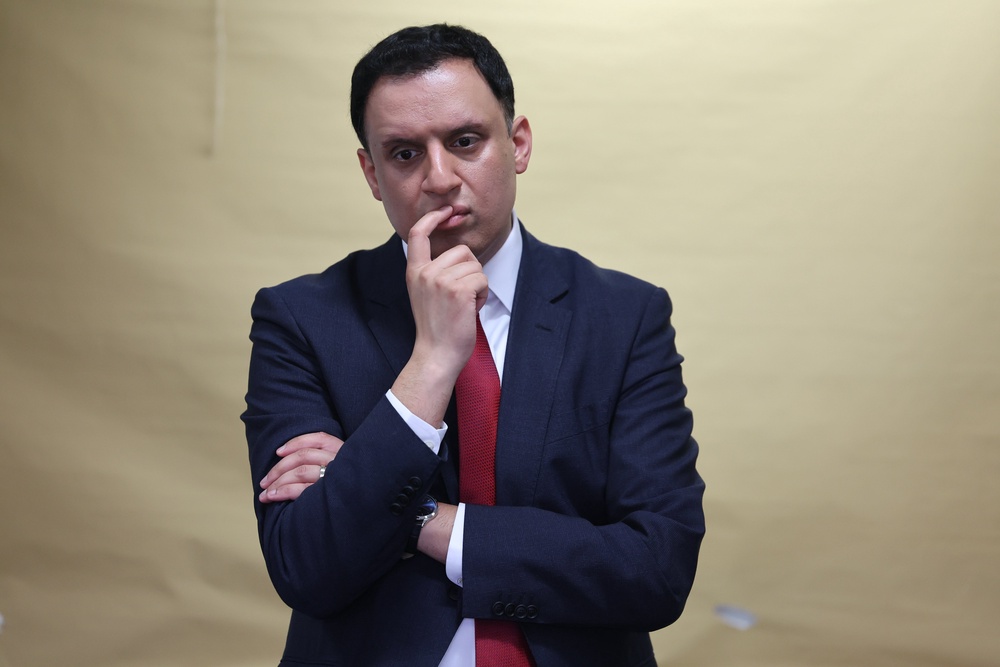 A majority (58%) of survey respondents said they would rather have John Swinney as first minister than Anas Sarwar, pictured (Robert Perry/PA) (PA Wire)