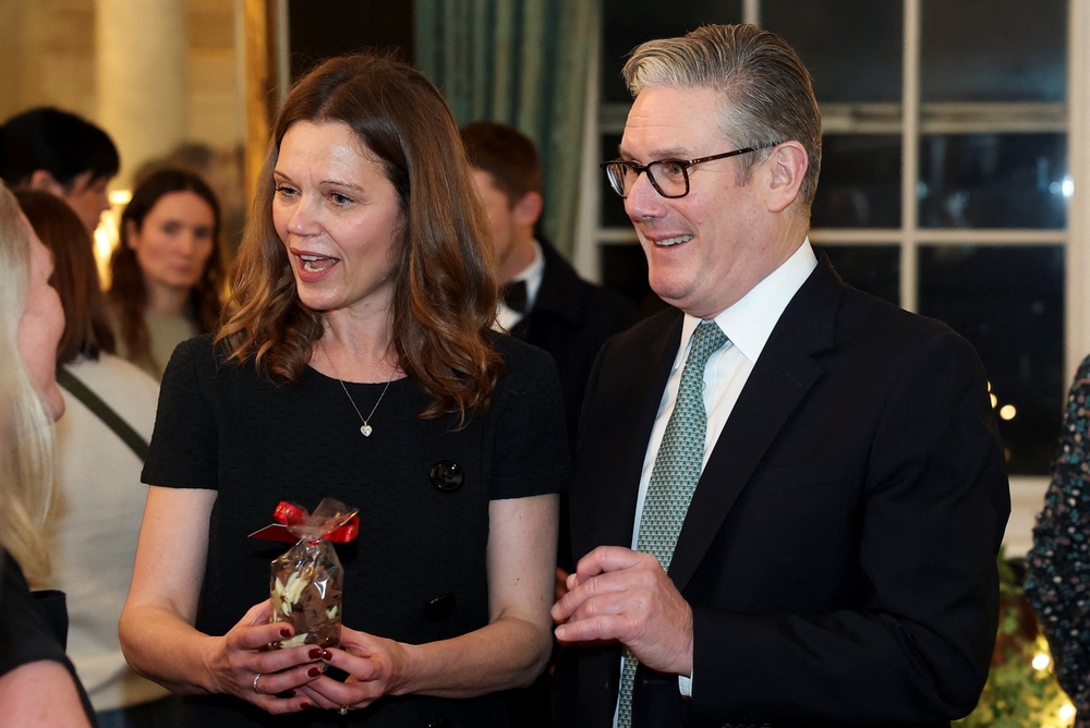 Sir Keir described Lady Victoria Starmer as ‘an absolute rock’ (PA) (PA Wire)
