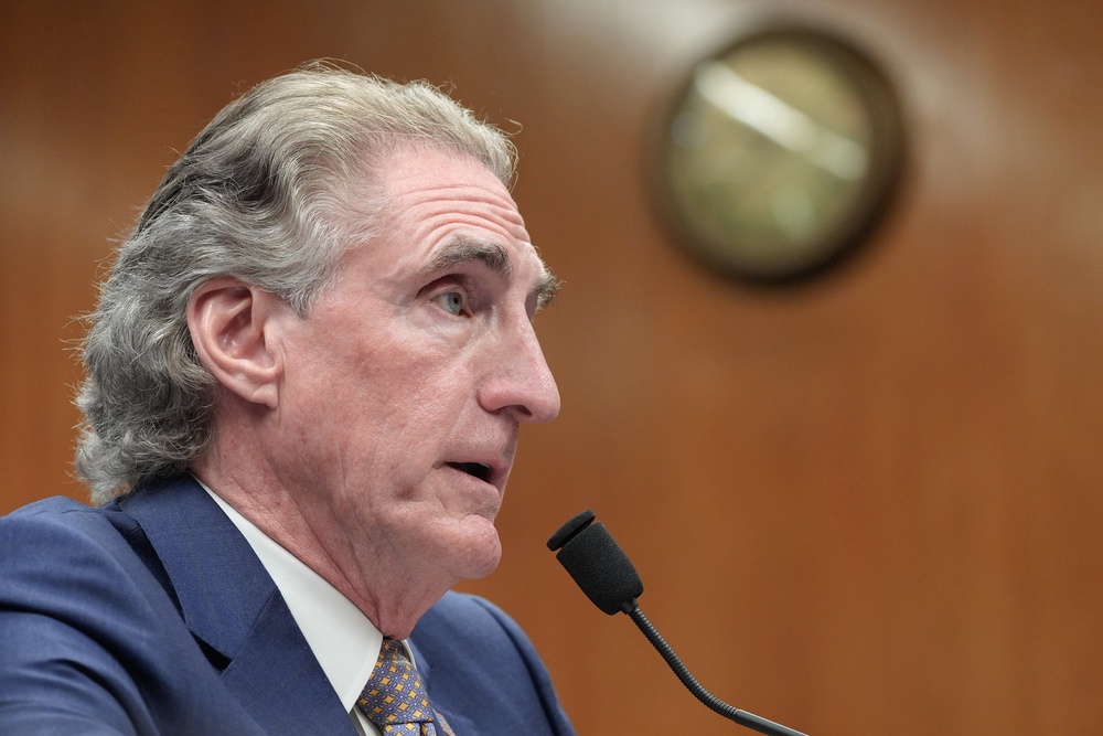 Interior Secretary Doug Burgum testifies during a Senate Committee (AP)