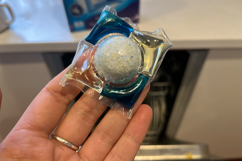 Cutlery, plates and cups came out of the dishwasher gleaming (The Independent)