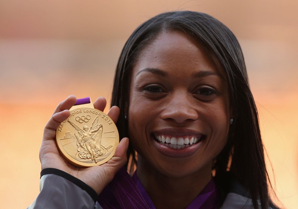 Allyson Felix won 200m gold at London 2012 (Getty)