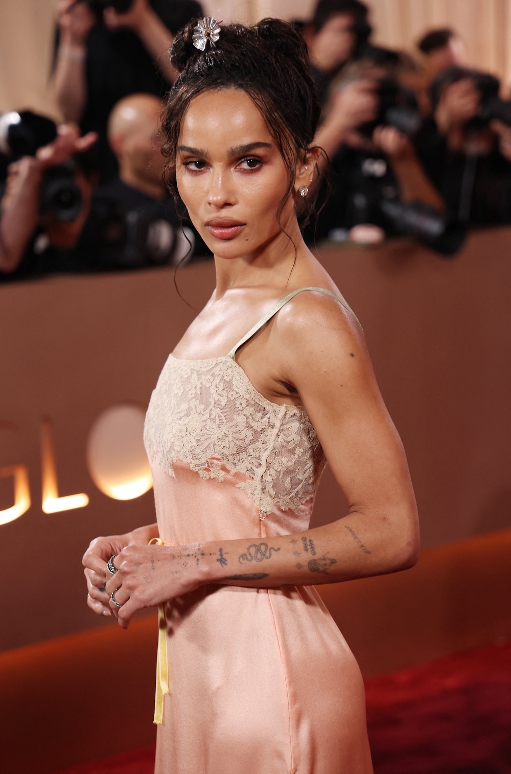 Zoe Kravitz at this year’s Golden Globes (AFP/Getty)