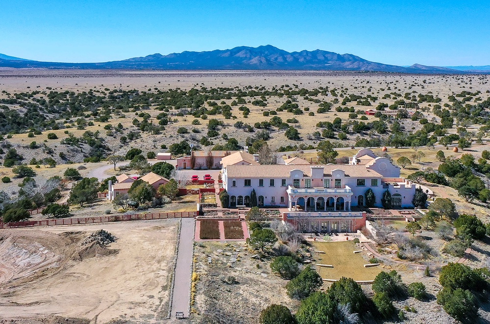 Epstein’s former Zorro Ranch property in Santa Fe County has come under law enforcement scrutiny as the alleged site of his abuse of young women and girls (Getty)