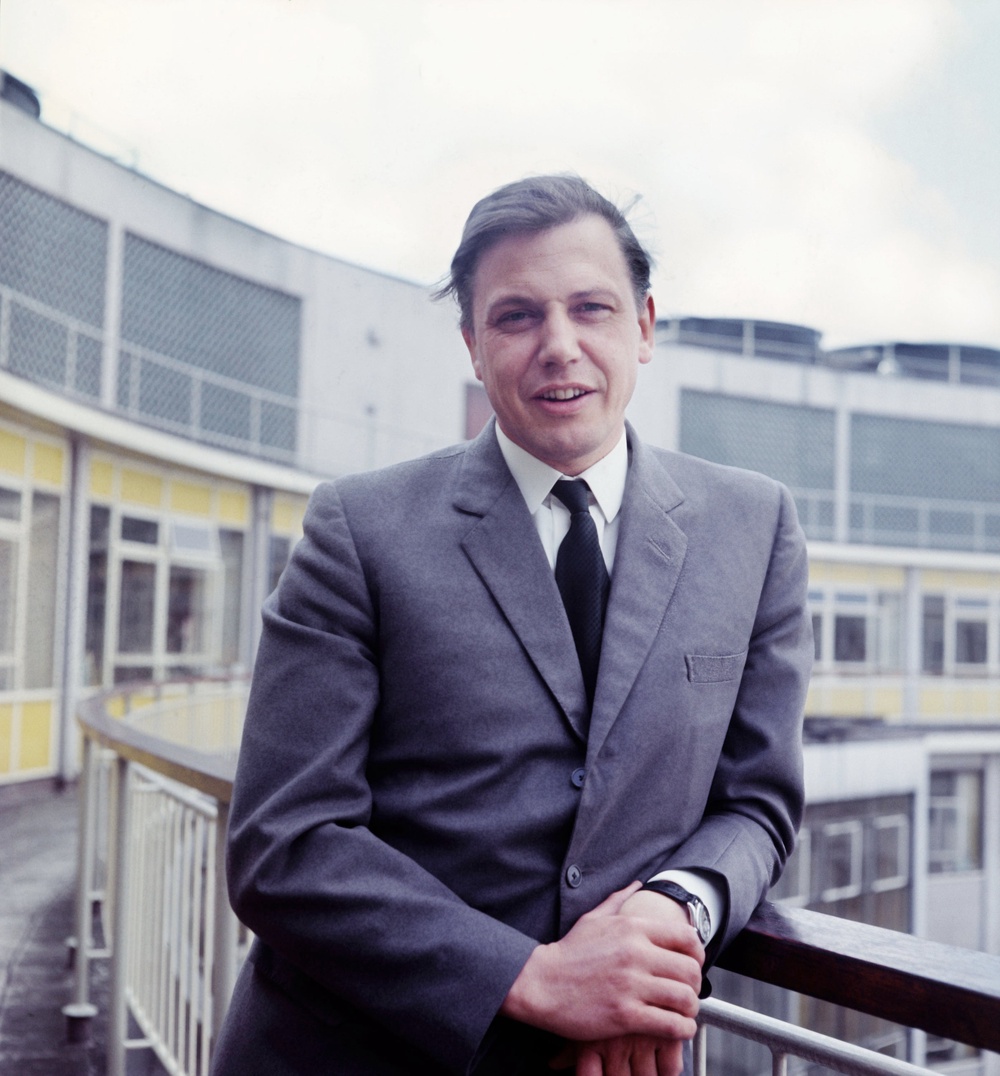 David Attenborough at BBC Television Centre, 1967 (PA)