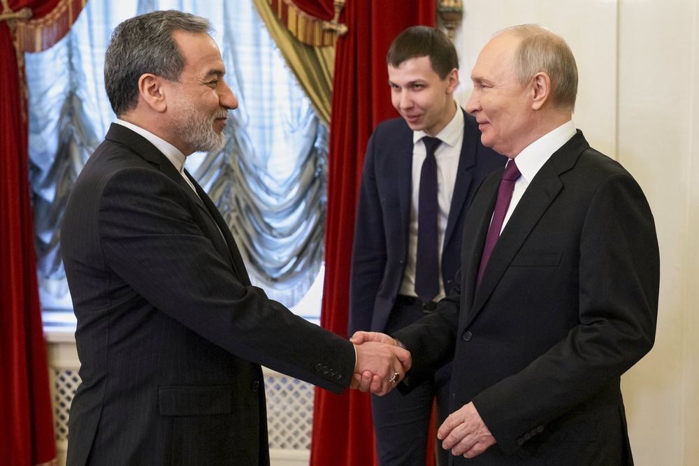 Putin met Araghchi on Monday (Sputnik)