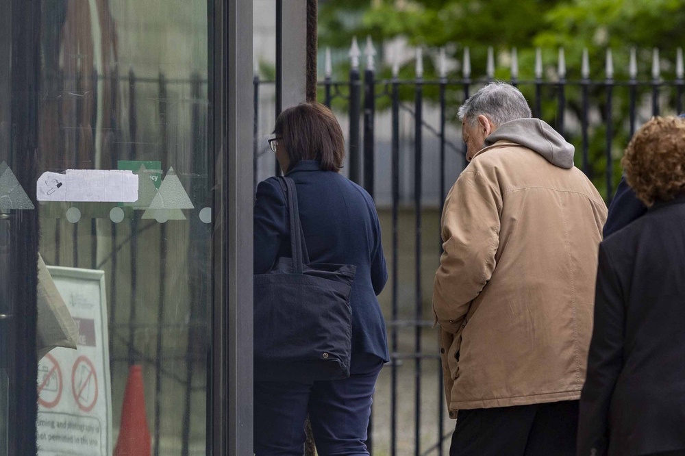 William Lloyd-Lavery (right) arriving at Belfast Crown Court ahead of sentencing (Liam McBurney/PA) (PA Wire)