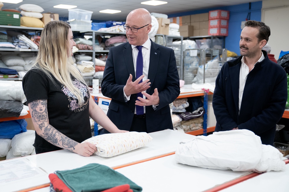 Scottish National Party leader John Swinney, centre, said there should be an inquiry into the Prime Minister (Jane Barlow/PA) (PA Wire)