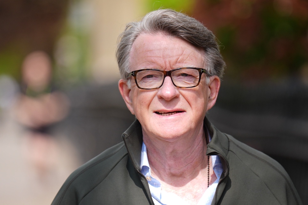 Lord Mandelson was arrested of suspicion of misconduct in public office in February this year (PA Wire)
