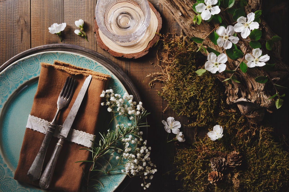 Keeping it grounded: More couples are incorporating sustainable flourishes into their ceremonies (Getty/iStock)