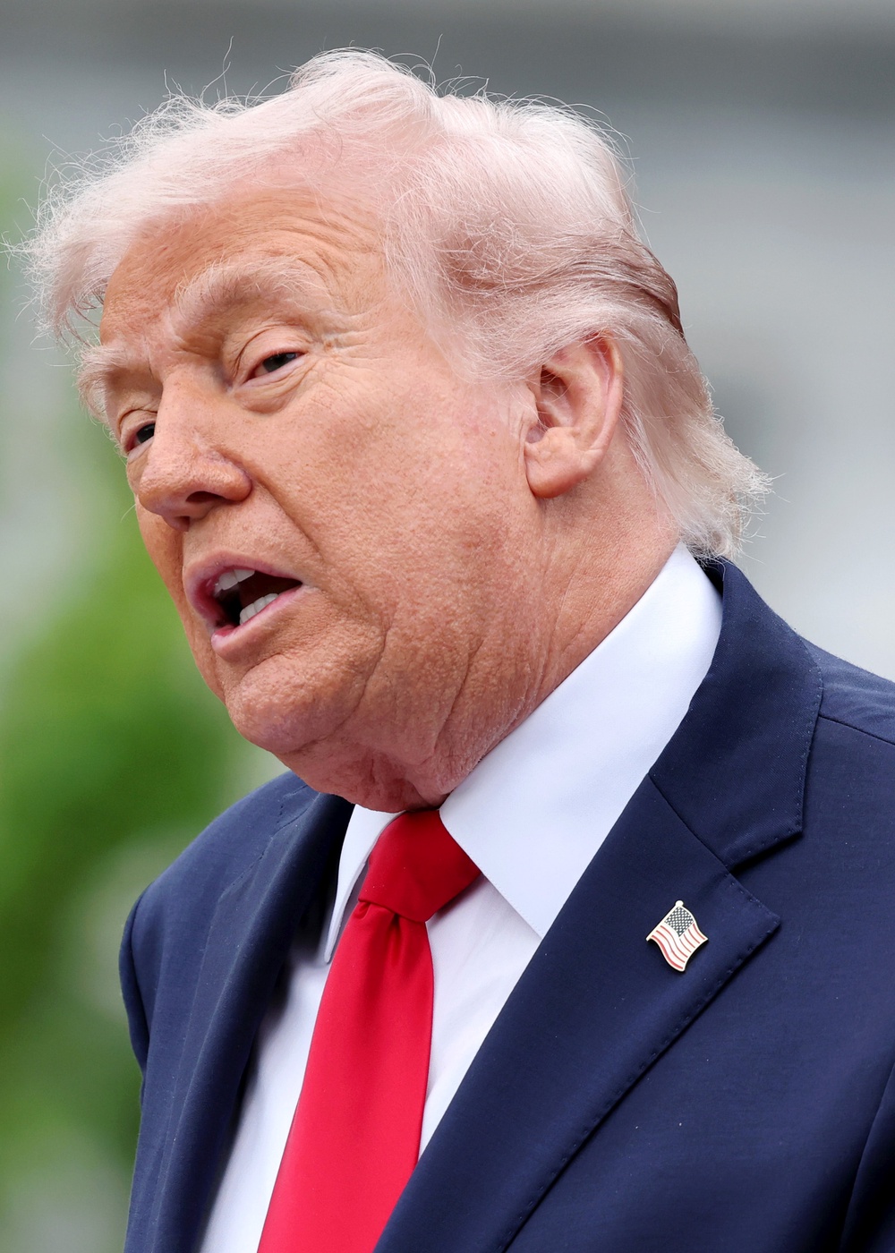 Trump made clear his displeasure before Kimmel’s appearance, complaining on Truth Social: ‘I can’t believe ABC Fake News gave Jimmy Kimmel his job back’ (PA)