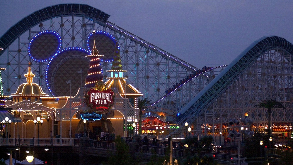 There are entrances at both parks that do not utilize biometric scanning, the company said (AFP/Getty)