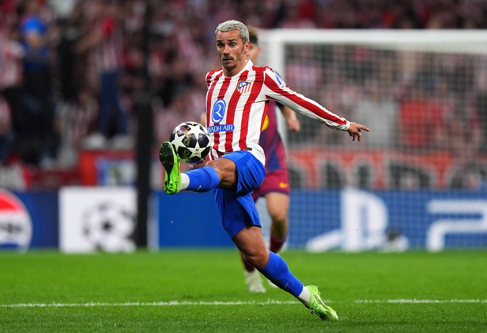 Atletico Madrid's hopes lie heavily with Antoine Griezmann who is leaving the club this summer (Getty)