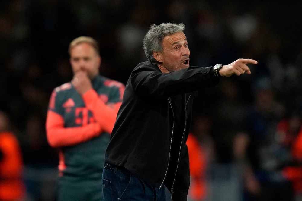 Luis Enrique’s ideology has been helped by PSG’s superiority in Ligue 1 (AP)