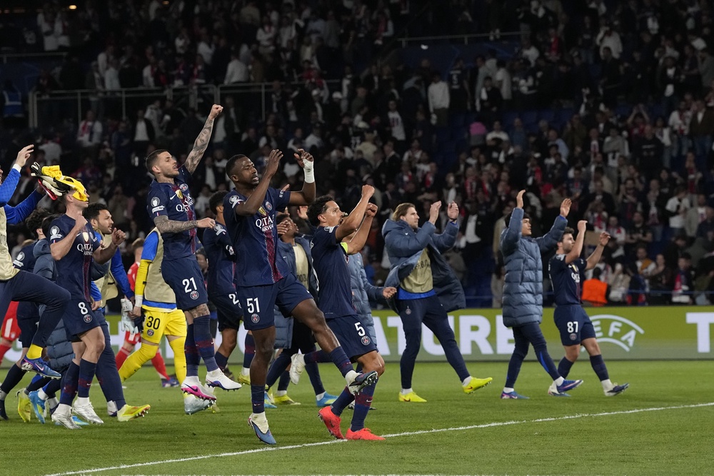 PSG overcame Bayern Munich in a scintillating Champions League semi-final (AP)