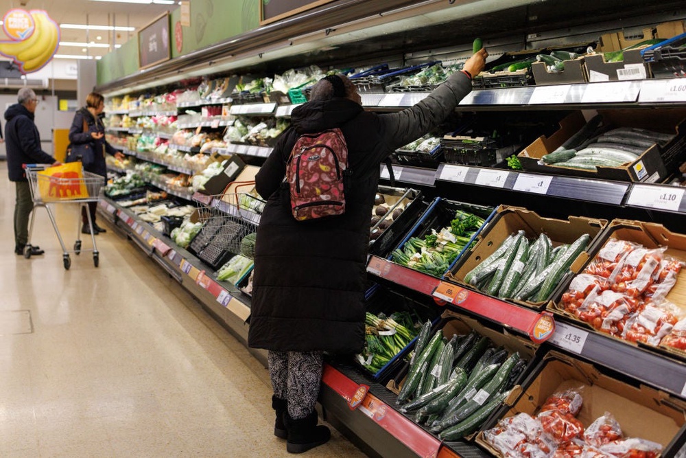 Soaring fuel prices are poised to feed through to farmers, making it more expensive to breed livestock and grow vegetables (Getty Images)