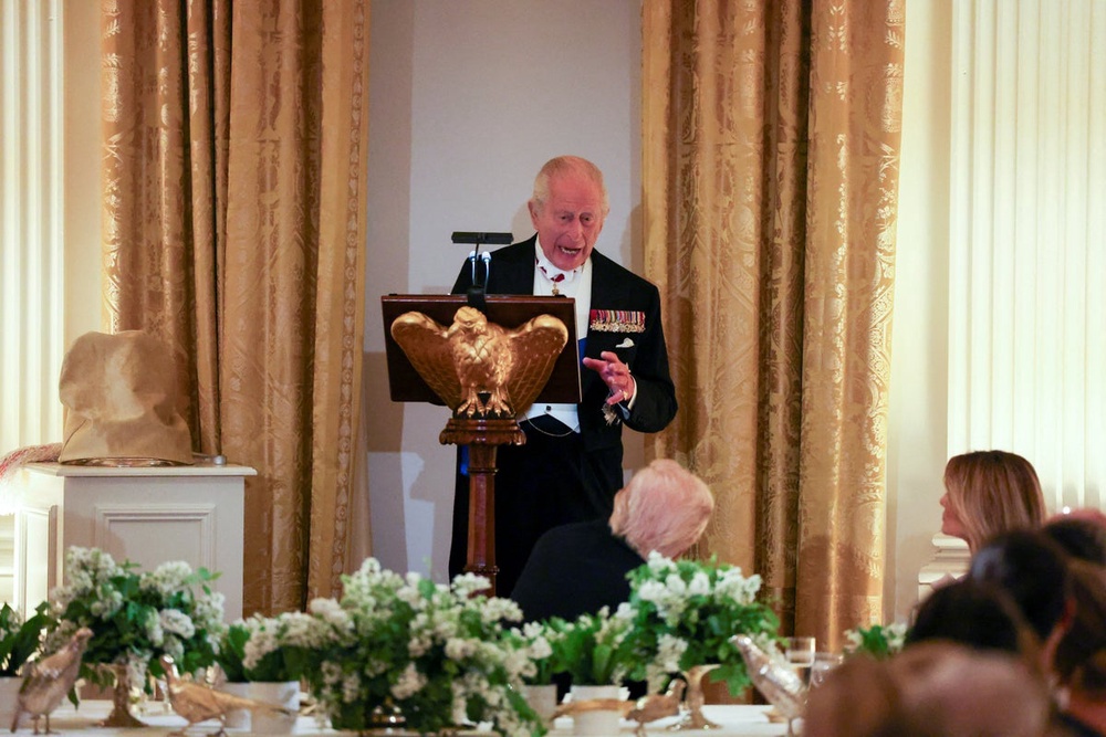 Image from: King Charles US visit live: Buckingham Palace responds after Trump claims King backed him over Iran nuclear weapons