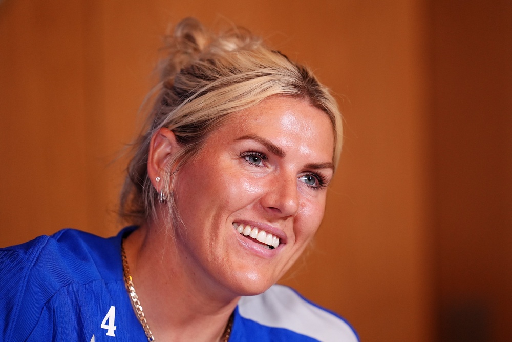 Millie Bright has called time on her football career (PA Wire)