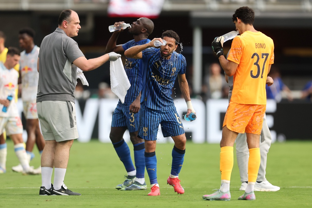 There will be hydration breaks during matches (Getty)
