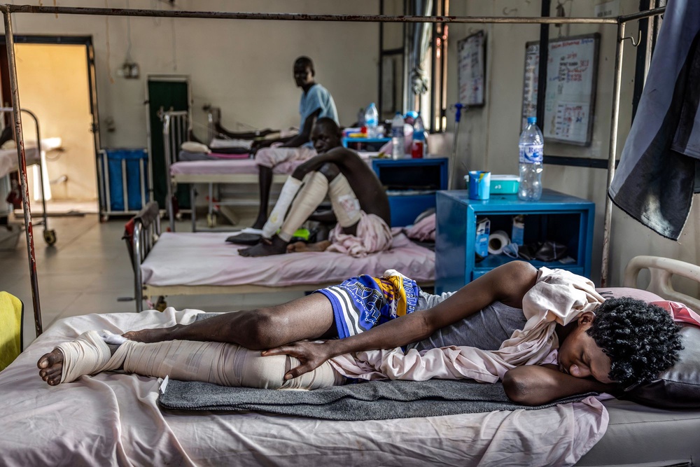 A hospital in South Sudan (AFP via Getty Images)