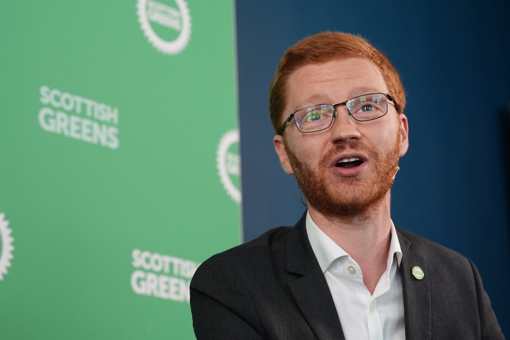 Scottish Green co-leader Ross Greer said his party wants to introduce an ‘Offord tax’ to increase costs for those who own multiple homes. (Andrew Milligan/PA)