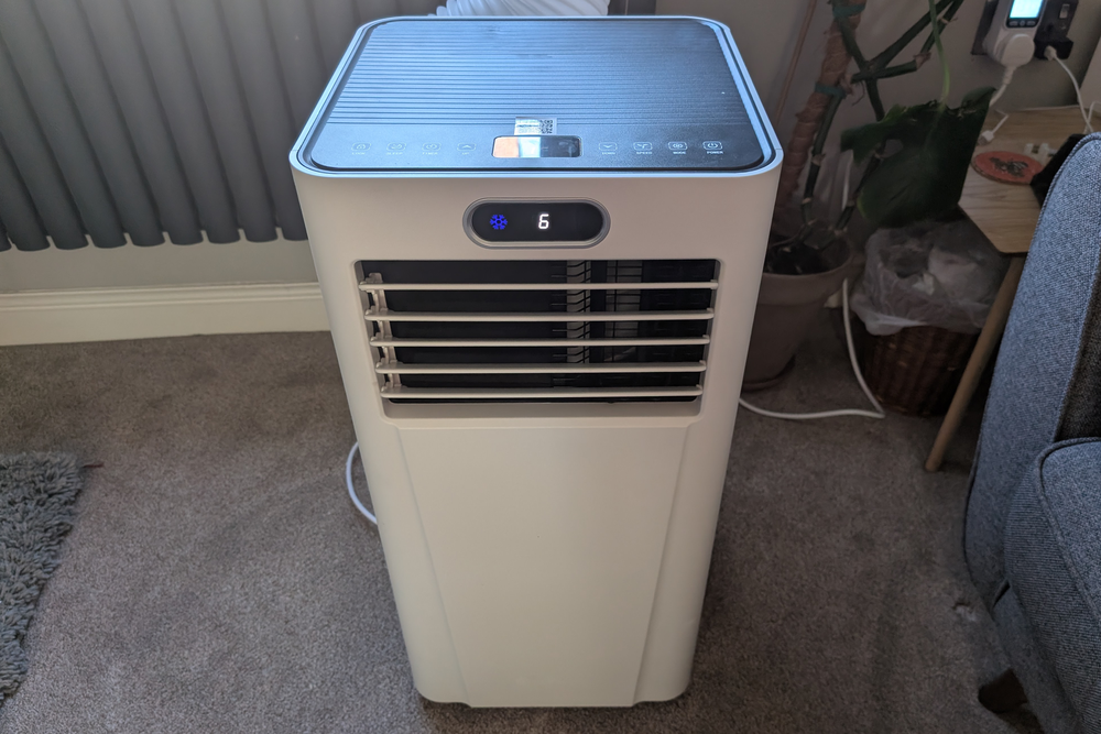 The Meaco meacocool MC series pro 8000 BTU is simple to setup (Joanne Lewsley/The Independent)