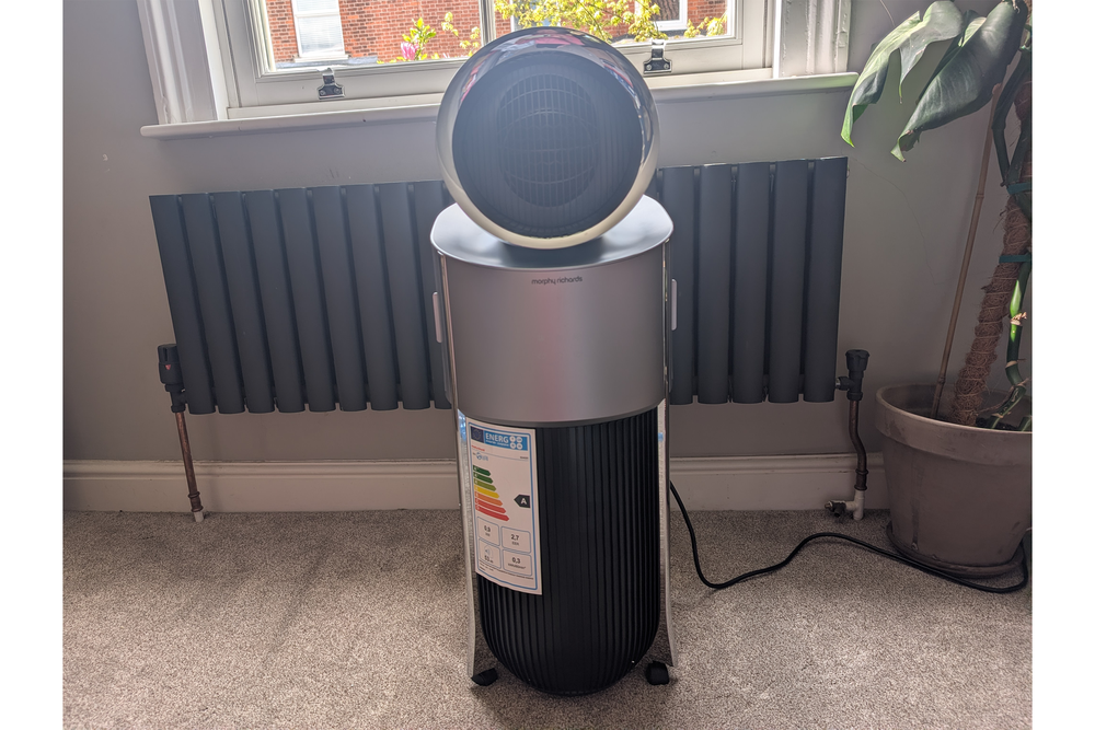 This cool the air directly around you (Joanne Lewsley/The Independent)