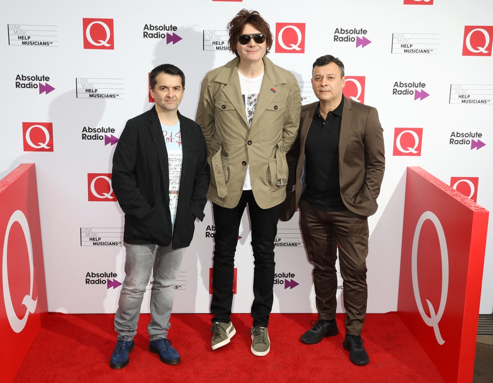 The Manic Street Preachers, pictured in 2017 (Getty)
