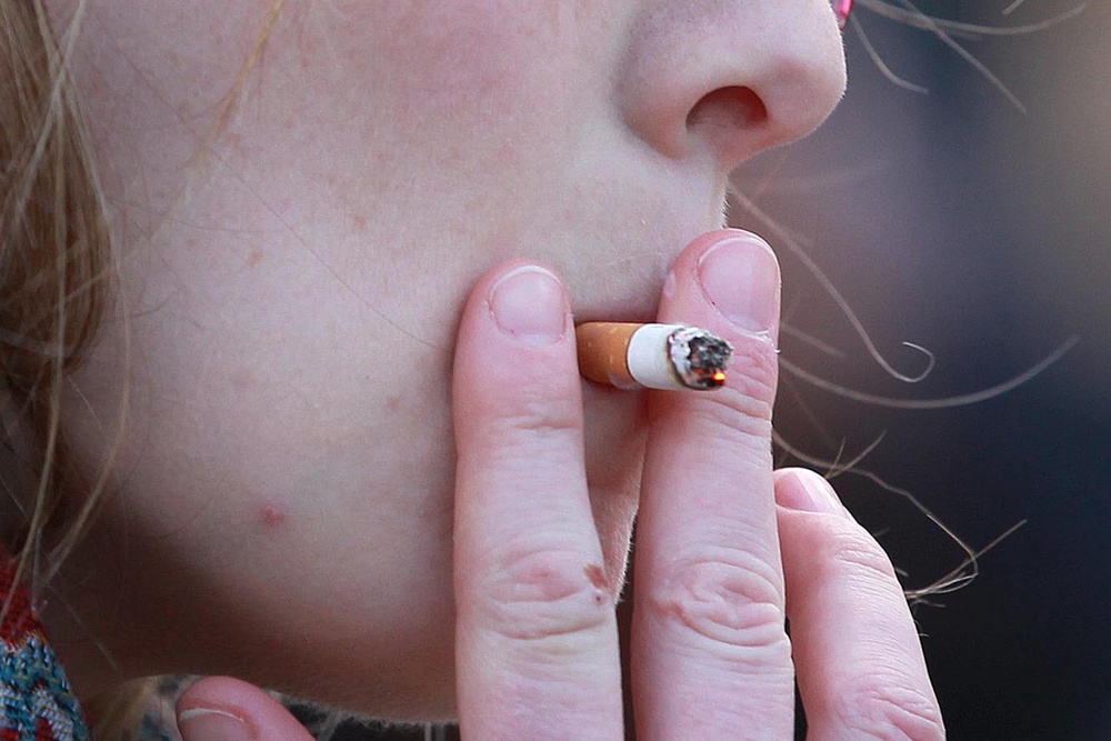 The UK recently became the first European country to enact laws preventing anyone aged 17 or younger from ever legally purchasing cigarettes (PA Archive)