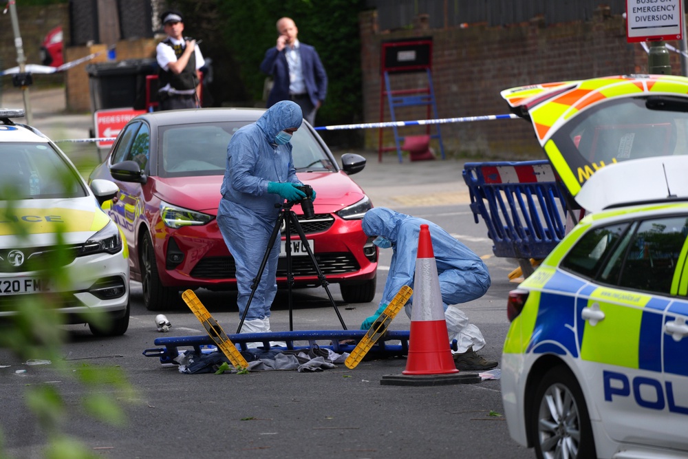 Two men were stabbed in the incident in the Golders Green area of London on Wednesday (Getty)