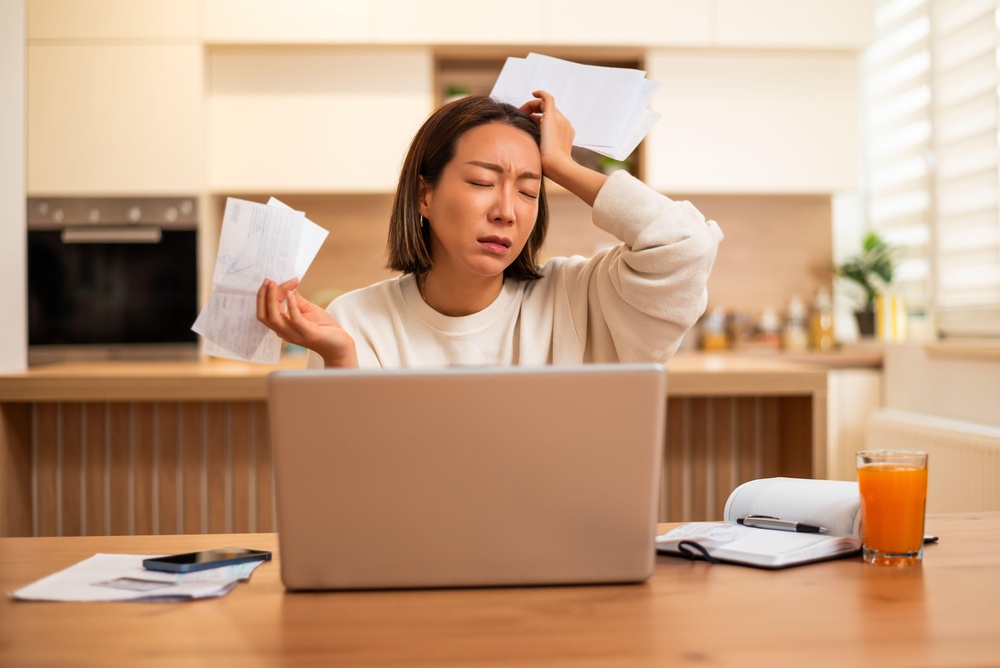 Financial admin can be stress inducing (Alamy/PA)