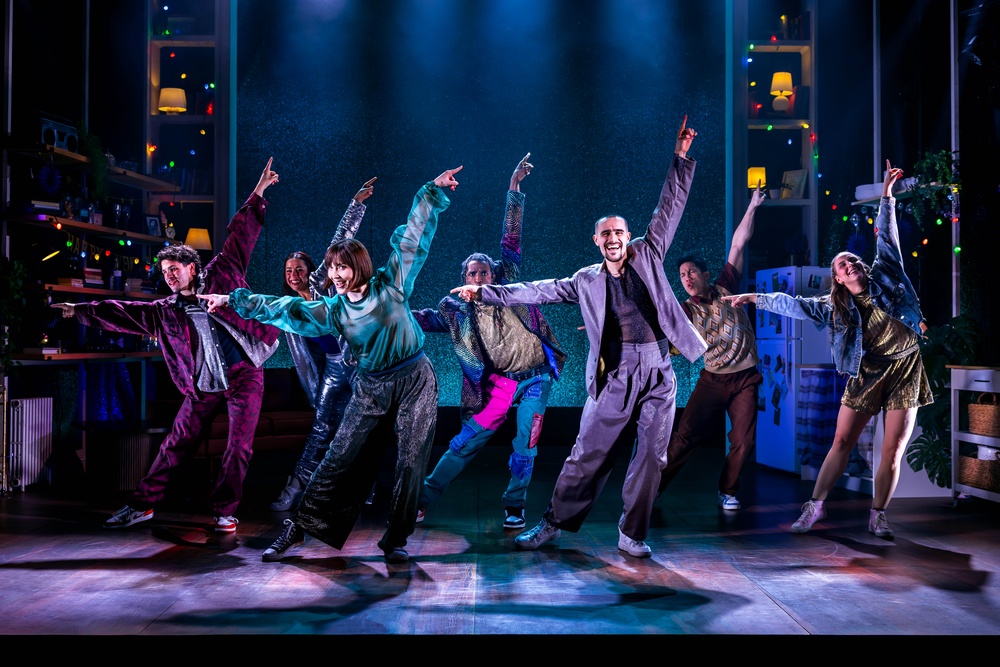 Austin and Marideth Telenko lead the company of '11 to Midnight' off-Broadway (Rebecca J Michelson)