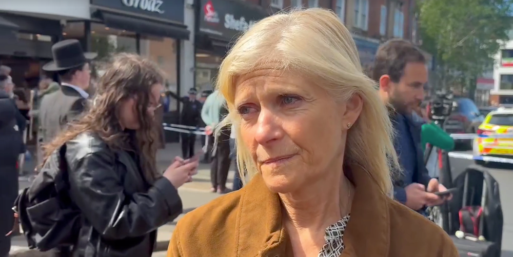 Debbie Fox said the rise in attacks on Jewish people was a ‘pandemic’ (Camille Chorley)